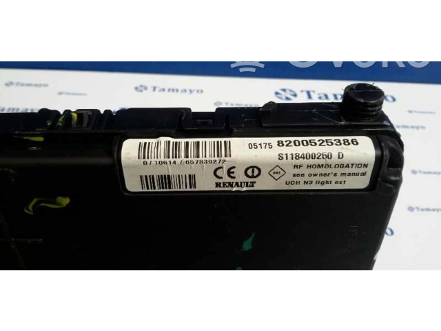 Pojistková skříňka Řídící jednotka BSM 8200525386, S118400250D   Renault Scenic RX 2006