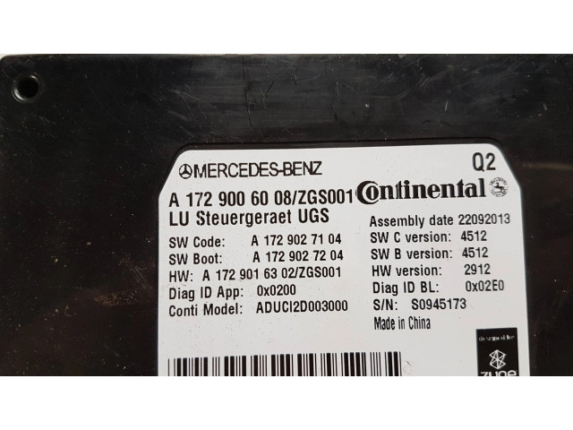 Блок управления A1729006008   Mercedes-Benz E C207 W207