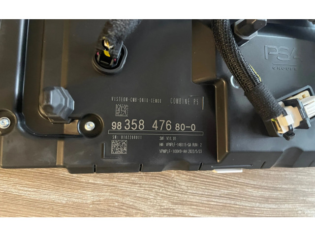 Přístrojová deska  Peugeot 308 2023 9835847680  