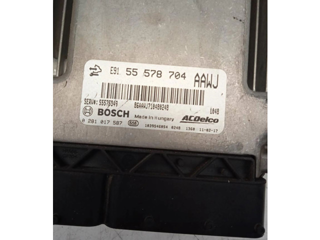 Řídící jednotka 55578704   Opel Astra J 2011