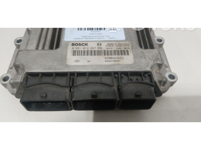 Řídící jednotka 0281012997   Renault Megane II 2007