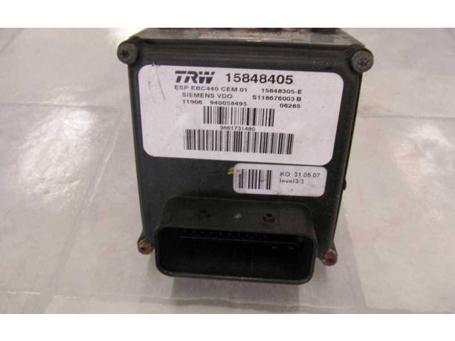 Jednotka ABS 15848405, 838   Peugeot 407 2005