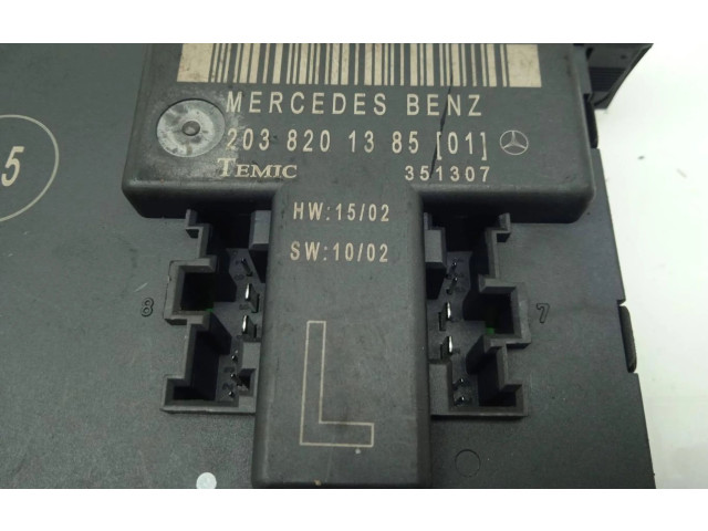 Řídící jednotka 203820138501, 203820138501   Mercedes-Benz C W203 