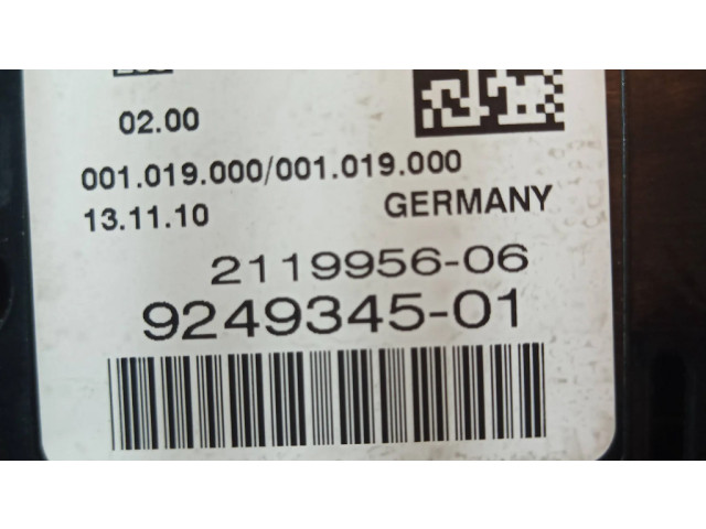 Přístrojová deska  BMW 5 F10 F11 2011 9249345, 25811511  