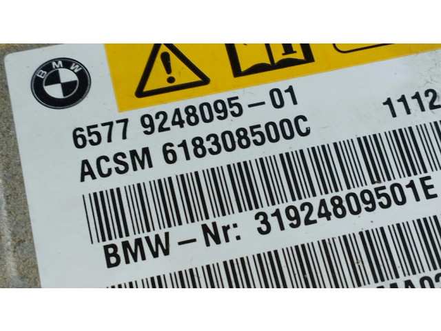 Блок подушек безопасности 6577924809501, 618308500C   BMW 5 GT F07