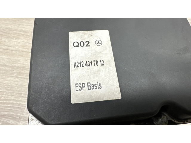 Jednotka ABS A2124317012   Mrcedes-Benz E C207 W207 2012