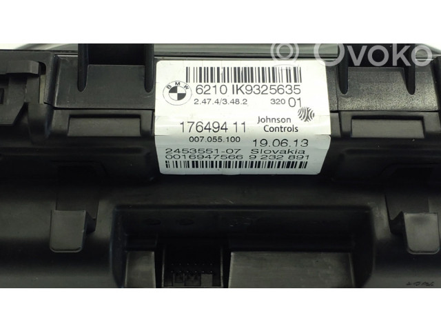 Přístrojová deska  BMW 1 F20 F21 2014 9325635, 62109325635  