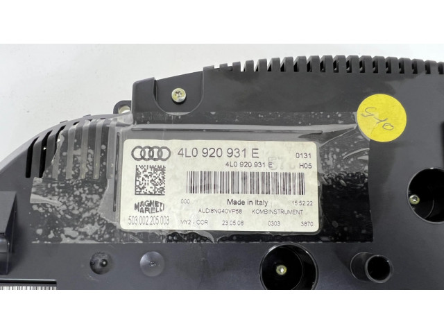 Панель приборов 4L0920931E   Audi Q7 4L       