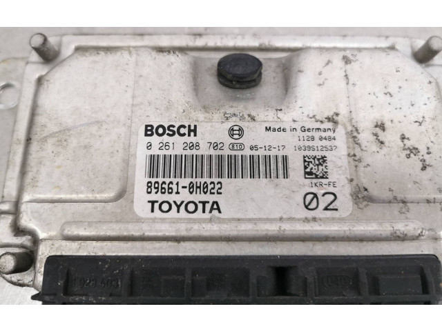 Řídící jednotka 896610H022, 0261208702   Peugeot 107 2006