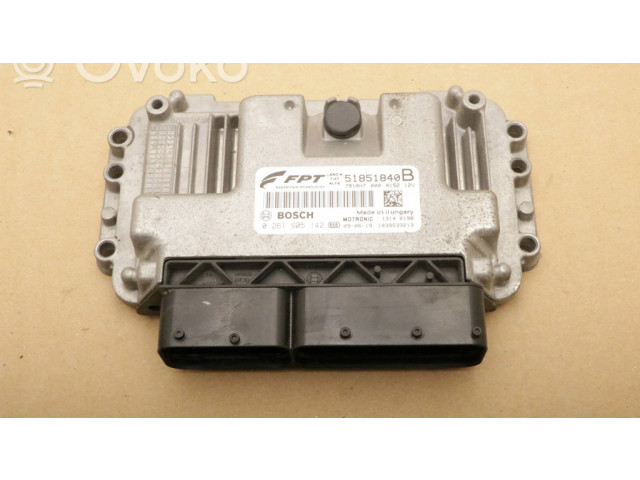 Блок управления двигателя 0261S05142, 51851840   Alfa Romeo MiTo