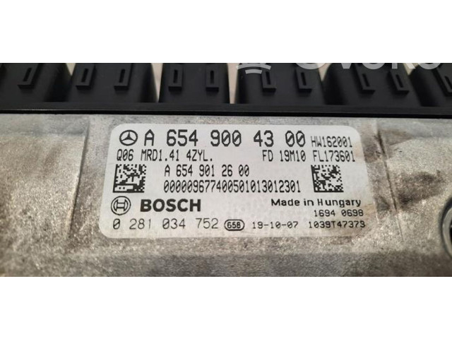 Řídící jednotka A6549004300   Mercedes-Benz CLA C118 X118 2019