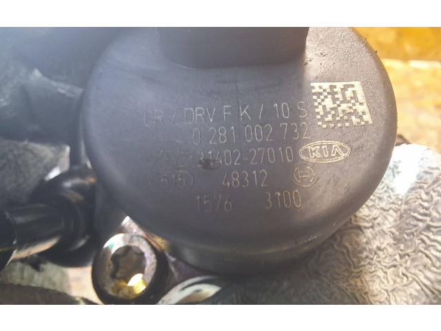 Vstřikovací lišta 0281002732, 0445214075   Hyundai Tucson JM     
