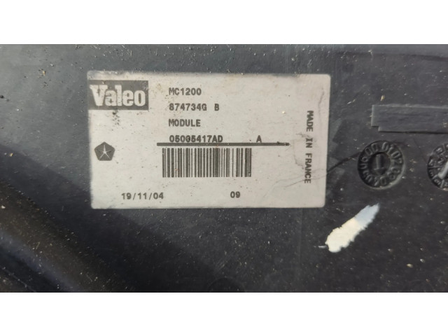 Вентилятор радиатора     8674734, 874746    Chrysler Voyager 2.8