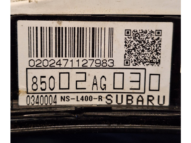 Řídící jednotka 0340004, 0202471127983   Subaru Outback 2008