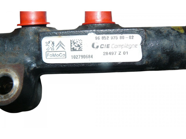 Топливная рампа 9685297580   Peugeot Partner   для двигателя 9HP (DV6DTED)