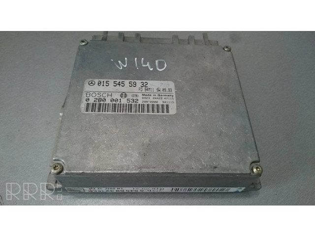 Řídící jednotka 0155455932, 0280001532   Mercedes-Benz S W140 1999