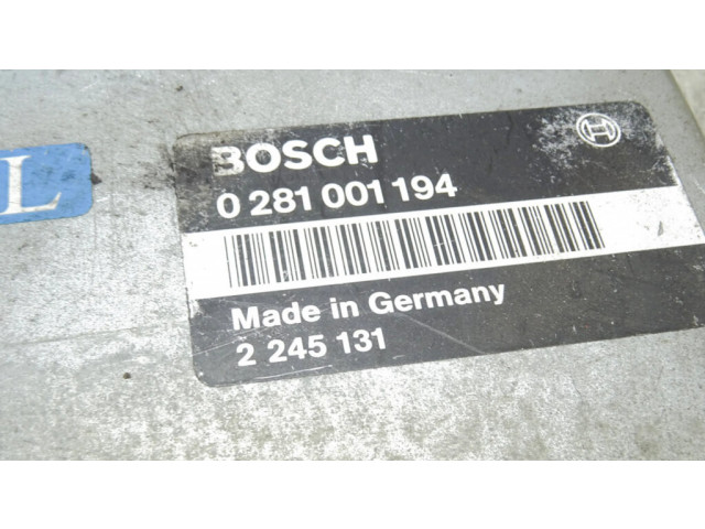 Řídící jednotka 2245131, 0281001194   BMW 3 E36 1998