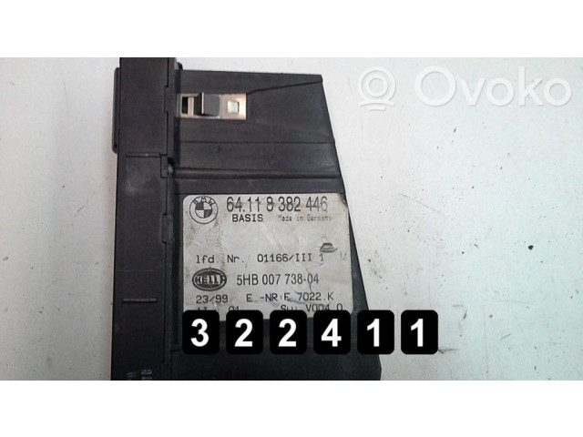 Блок управления климат-контролем 64118382446   BMW 3 E36