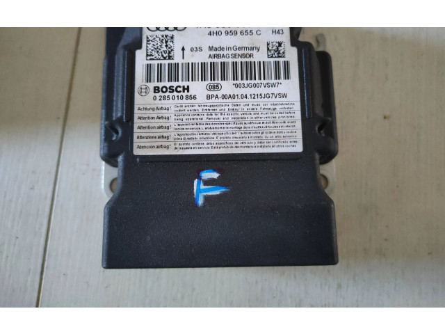 Блок подушек безопасности 4H0959655C   Audi A8 S8 D4 4H