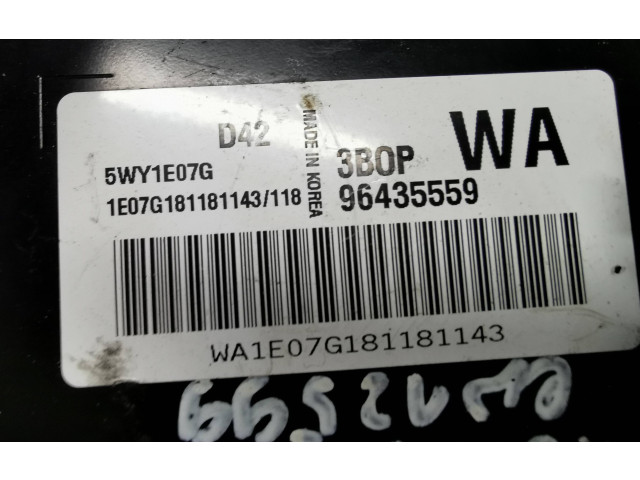 Řídící jednotka 5WY1E07G, 96435559   Chevrolet Aveo 2008