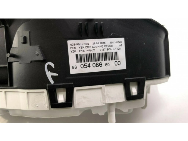Přístrojová deska  Peugeot 2008 I 2013 9805408680, F1920  