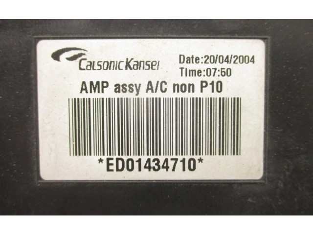 Блок управления климат-контролем ED01434710   Nissan Almera Tino