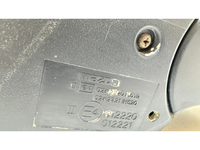 Zpětné zrcátko pravé Mazda 3 I 2004  E4012220, E4012221  
