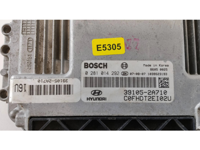 Řídící jednotka 391052A710, 0281014292   Hyundai i30 2009