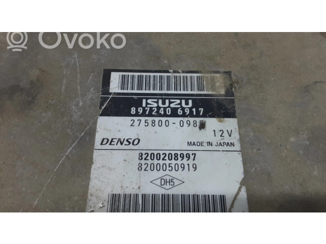 Řídící jednotka 8972406917, 2758000987   Renault Vel Satis 2006