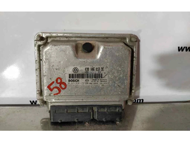Блок управления двигателем ECU 038906012BE   Volkswagen Lupo