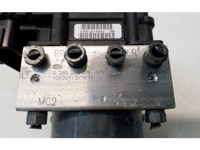 Блок АБС 51910174, 0265209018   Fiat  Punto (188)  1999-2010 года