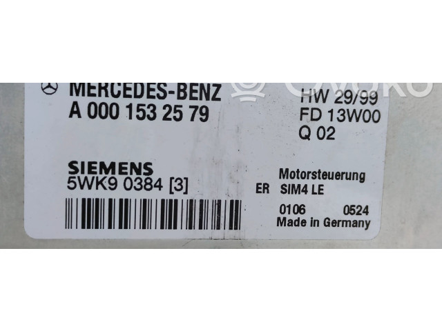 Řídící jednotka A0001532579   Mercedes-Benz C AMG W203 2001