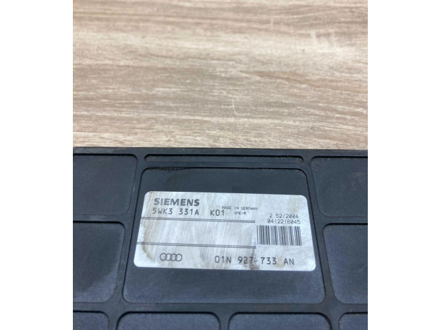 Блок управления коробкой передач 01N927733AN, 5WK3331A   Audi A4 S4 B5 8D