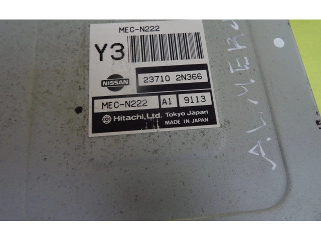 Řídící jednotka 237102N366, MEC-N222   Nissan Almera 1998