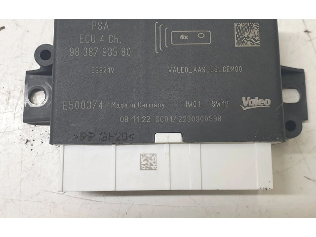 Блок управления 9838793580   Peugeot Rifter