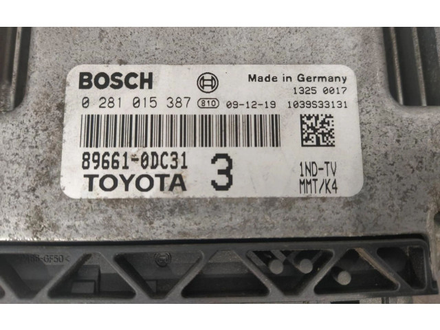 Řídící jednotka 896610DC31   Toyota Yaris 