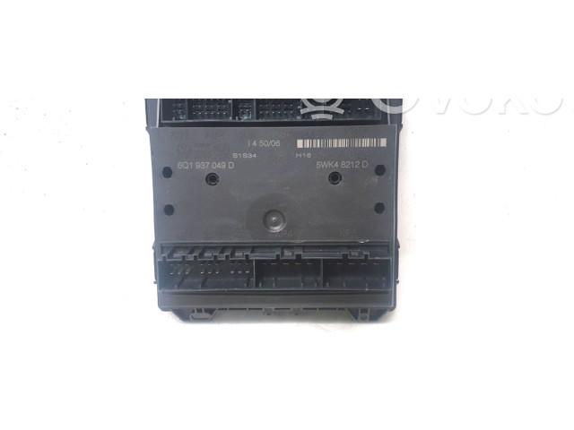 Блок комфорта 6Q1937049D, 5WK48212D   Skoda Fabia Mk1 (6Y)   