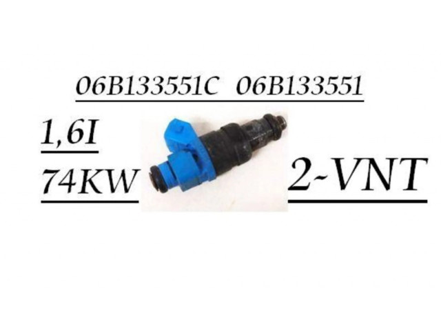 Форсунка 06B133551C, 06B133551    Audi A4 S4 B5 8D для Другое двигателя  0