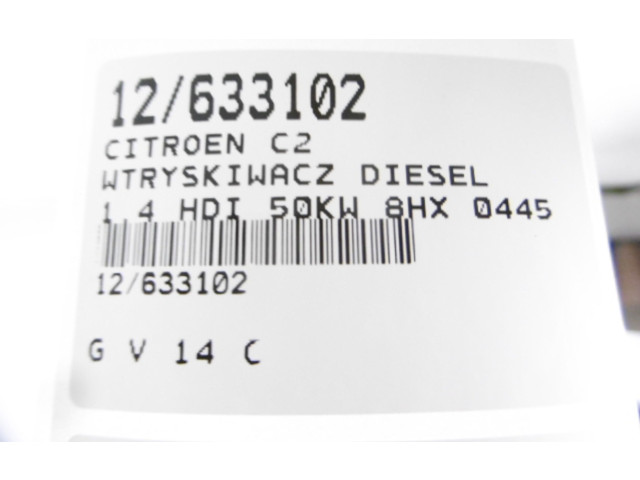 Vstřikovač 0445110135, 0445110135   Alpine C2    8HX 