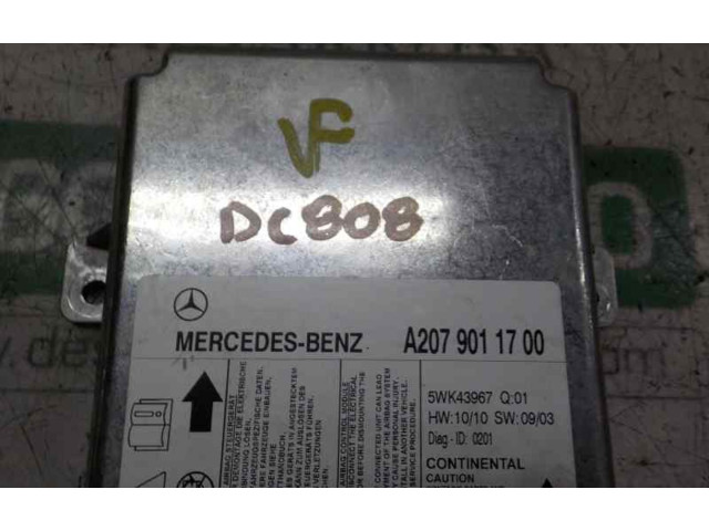 Блок подушек безопасности A2079011700, A2079011700   Mercedes-Benz CLK AMG A208 C208