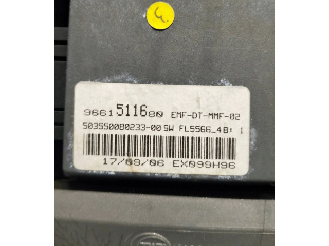 Přístrojová deska  Peugeot 807 2006 966111680  