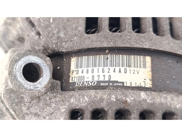 Генератор 04801624AD, 4210000770   Chrysler Town & Country V 3.6     