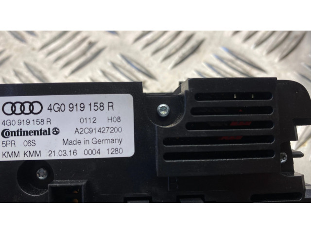 Блок управления климат-контролем 4G0919158R, A2C91427200   Audi A7 S7 4G