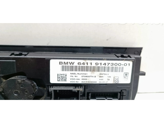 Блок управления климат-контролем 9147300, 64119147300   BMW 3 E92 E93