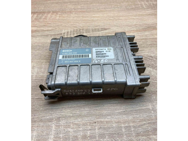 Řídící jednotka 893907404K, 0261200236   Audi 80 90 B3 1986