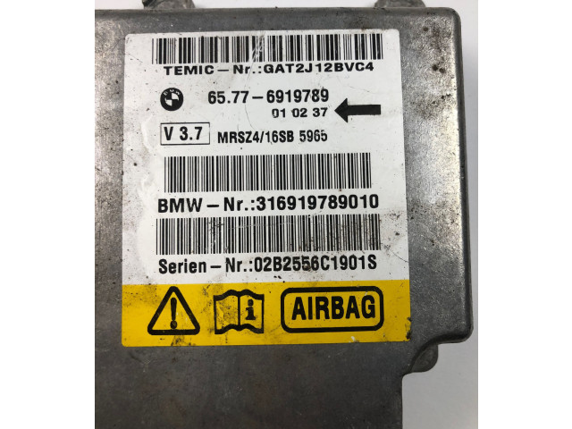 Блок подушек безопасности 6919789, 02B2556C1901S   BMW 5 E39