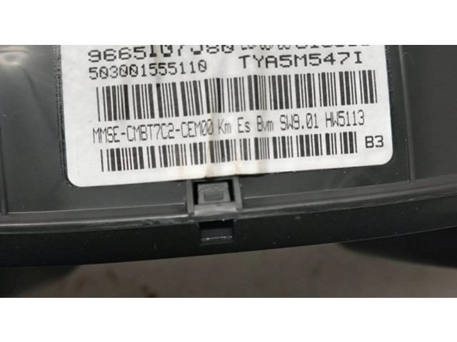 Přístrojová deska  Peugeot 308 2009 9665107580, 503001555110  