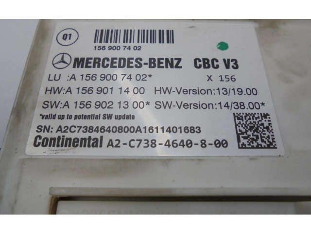 Řídící jednotka A1569007402, MODULOELECTRONICO   Infiniti Q30 