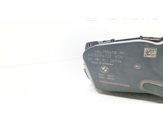 Pojistková skříňka Дроссельная заслонка 7556118, 13547556118   BMW 5 F10 F11 2010