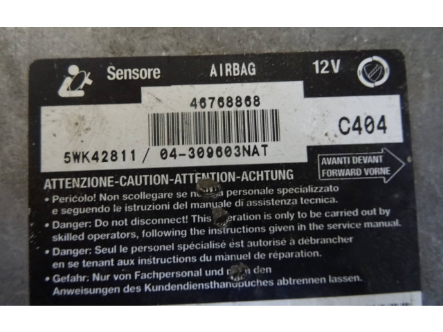 Блок подушек безопасности 46768868, 5WK42811   Fiat Bravo - Brava
